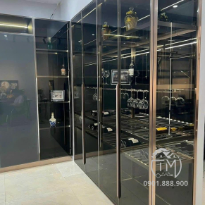 Tủ Áo Kính Cường Lực Nhôm XingFa TM07