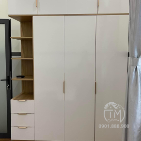 Tủ Áo Gỗ Công Nghiệp TM19