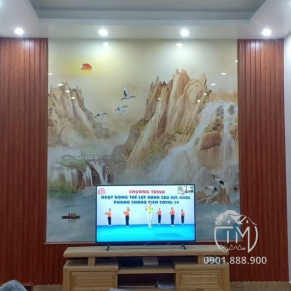 Vách Ốp Tivi TM11