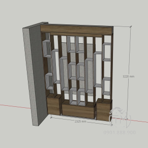 Kệ Trang Trí / Vách Ngăn TM03