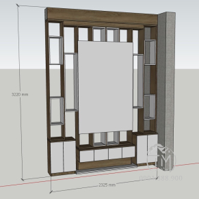 Kệ Trang Trí / Vách Ngăn TM05
