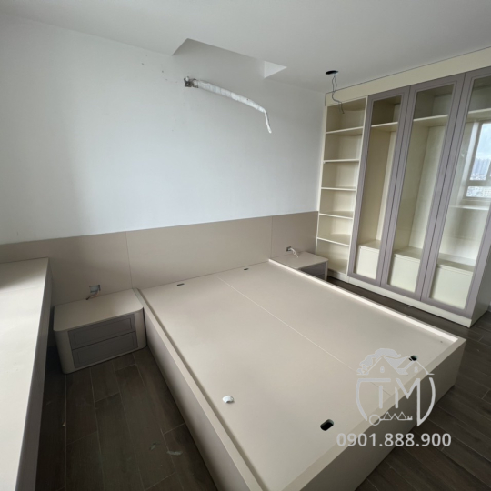 Giường Gỗ Công Nghiệp TM16