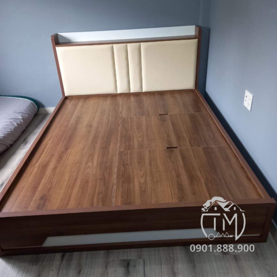 Giường Gỗ Công Nghiệp TM24
