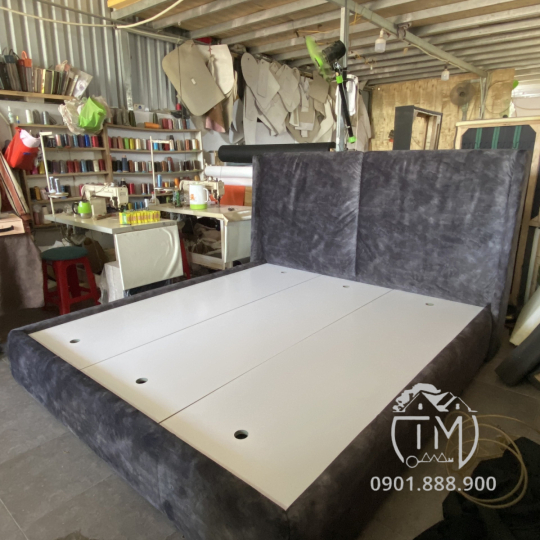 Giường Bọc Nệm TM10