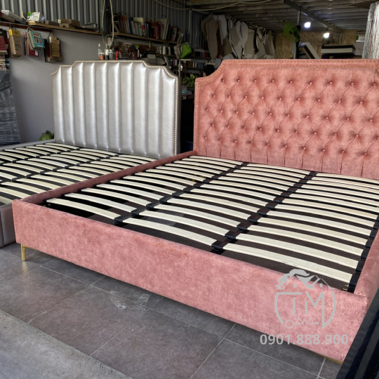 Giường Bọc Nệm TM11