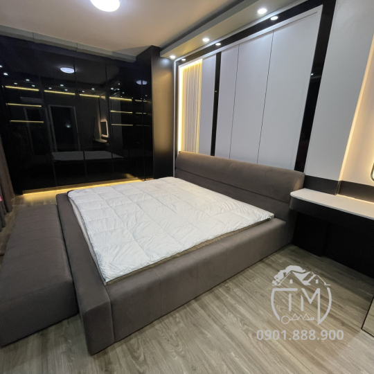 Giường Bọc Nệm TM13