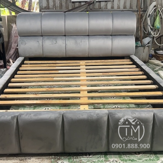 Giường Bọc Nệm TM16