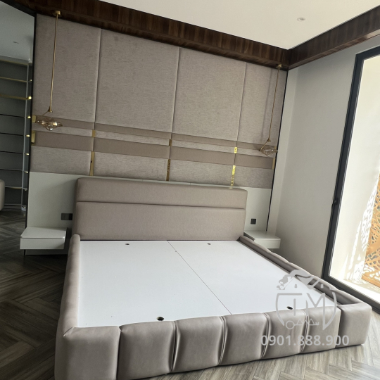 Giường Bọc Nệm TM18