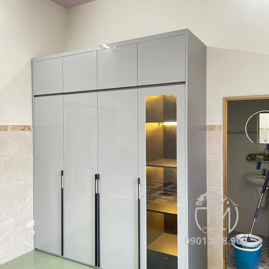 Tủ Áo Gỗ Công Nghiệp TM08