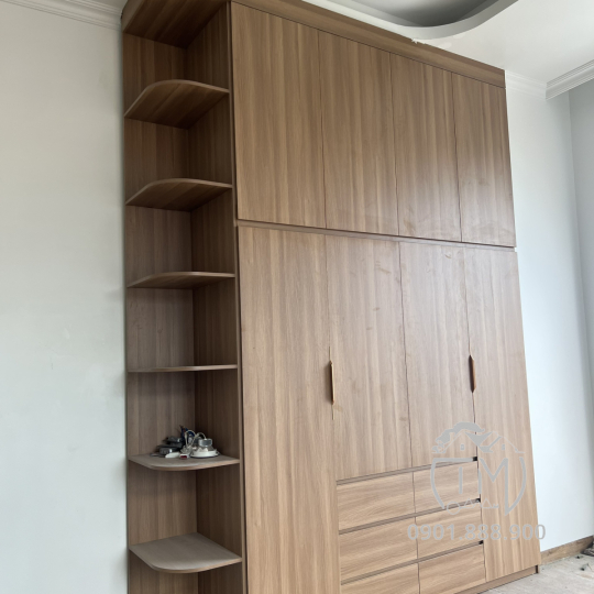 Tủ Áo Gỗ Công Nghiệp TM12