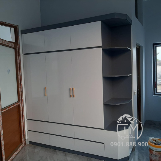 Tủ Áo Gỗ Công Nghiệp TM25