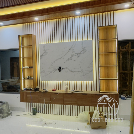 Vách Ốp Tivi TM17