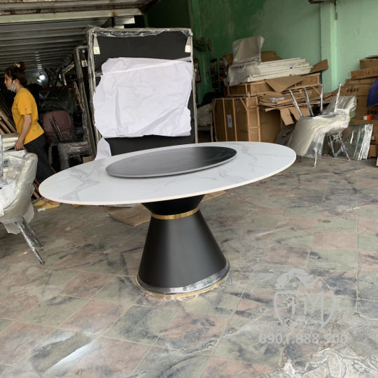 Bàn Ăn Chân Sắt TM01